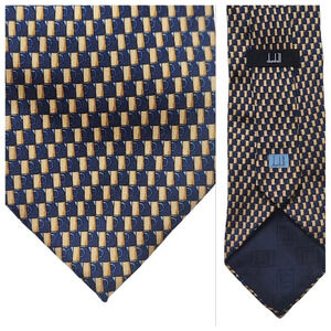 Dunhill Mens Silk Tie Novelty Beer Mug Print Made In Italy